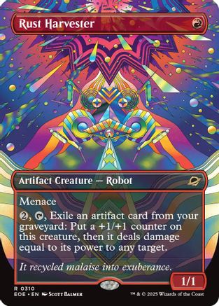 Rust Harvester (Borderless) (EOE-310) [Edge of Eternities]