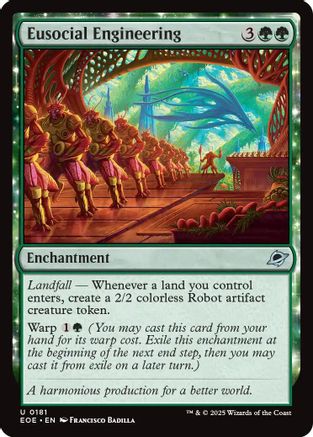 Eusocial Engineering (EOE-181) [Edge of Eternities]