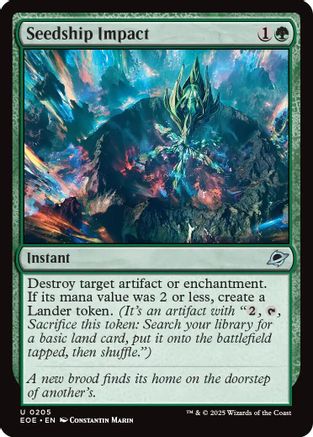 Seedship Impact (EOE-205) [Edge of Eternities] Foil