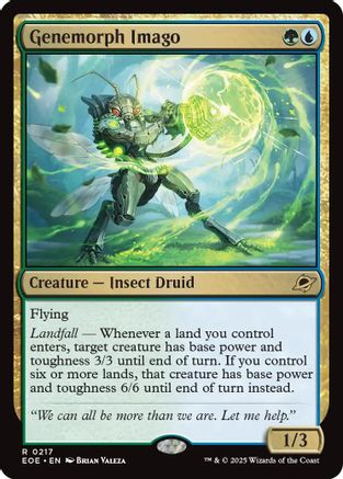 Genemorph Imago (EOE-217) [Edge of Eternities] Foil