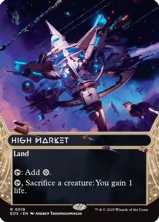 High Market (EOS-018) (Borderless) [Edge of Eternities: Stellar Sights]