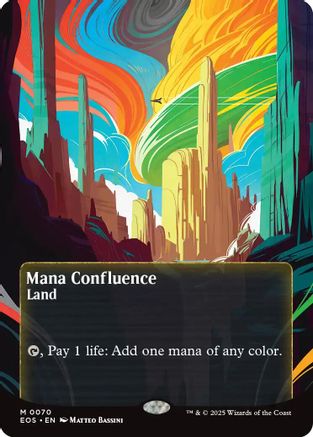 Mana Confluence (EOS-070) (Borderless) [Edge of Eternities: Stellar Sights]