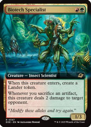 Biotech Specialist (Extended Art) (EOE-347) [Edge of Eternities]