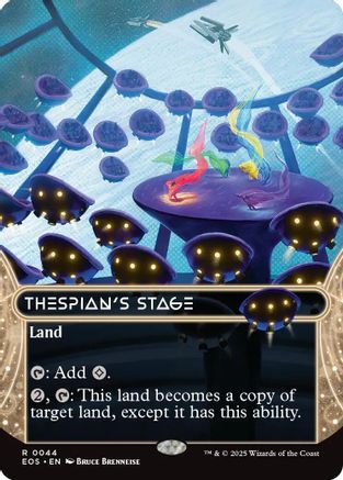 Thespian's Stage (EOS-044) (Borderless) [Edge of Eternities: Stellar Sights]
