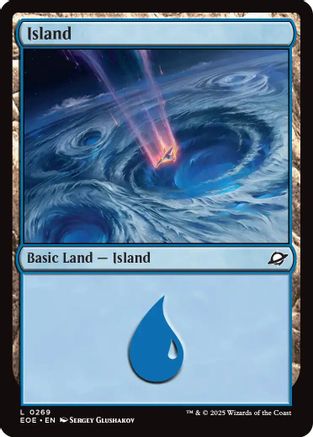 Island (EOE-269) [Edge of Eternities] Foil