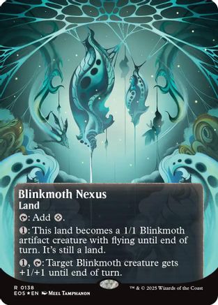 Blinkmoth Nexus (EOS-138) (Borderless) (Galaxy Foil) [Edge of Eternities: Stellar Sights] Foil