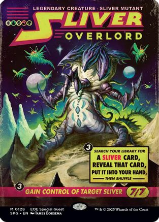 Sliver Overlord (Showcase) (SPG-128) [Special Guests]
