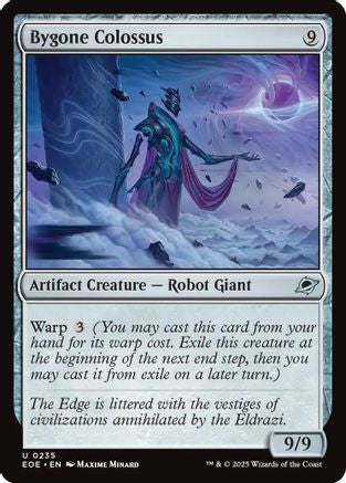 Bygone Colossus (EOE-235) [Edge of Eternities] Foil