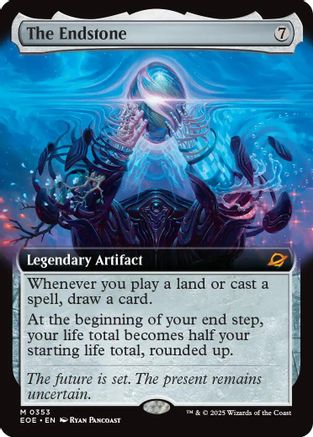 The Endstone (Extended Art) (EOE-353) [Edge of Eternities] Foil