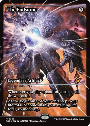 The Endstone (Showcase) (EOE-365) [Edge of Eternities] Foil