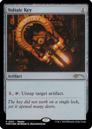 Voltaic Key (Graphic Novel Insert) (MEDIA-011) [Media Promos] Foil
