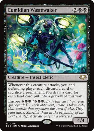Eumidian Wastewaker (EOC-008) [Commander: Edge of Eternities]