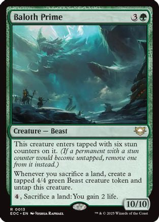 Baloth Prime (EOC-013) [Commander: Edge of Eternities]