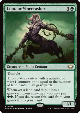 Centaur Vinecrasher (EOC-094) [Commander: Edge of Eternities]
