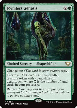 Formless Genesis (EOC-096) [Commander: Edge of Eternities]