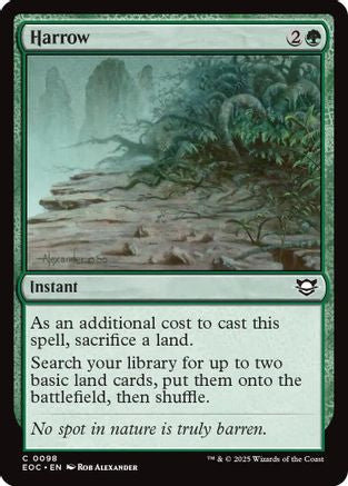 Harrow (EOC-098) [Commander: Edge of Eternities]