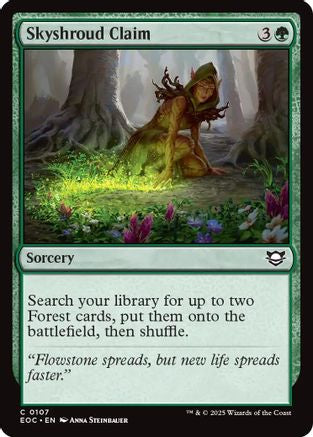 Skyshroud Claim (EOC-107) [Commander: Edge of Eternities]