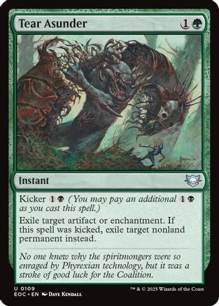 Tear Asunder (EOC-109) [Commander: Edge of Eternities]