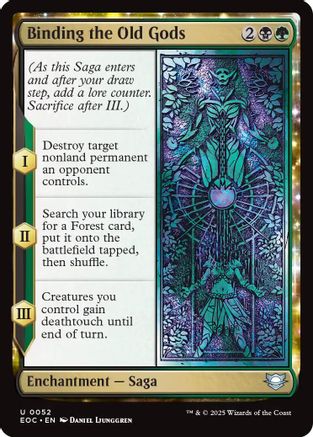 Binding the Old Gods (EOC-052) [Commander: Edge of Eternities]