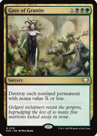 Gaze of Granite (EOC-116) [Commander: Edge of Eternities]