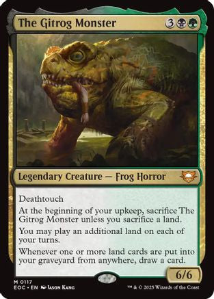 The Gitrog Monster (EOC-117) [Commander: Edge of Eternities]