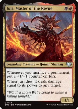 Juri, Master of the Revue (EOC-119) [Commander: Edge of Eternities]