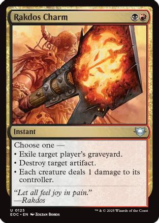 Rakdos Charm (EOC-125) [Commander: Edge of Eternities]