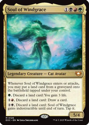 Soul of Windgrace (EOC-126) [Commander: Edge of Eternities]