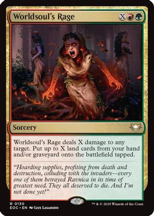 Worldsoul's Rage (EOC-130) [Commander: Edge of Eternities]