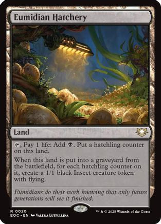 Eumidian Hatchery (EOC-020) [Commander: Edge of Eternities]