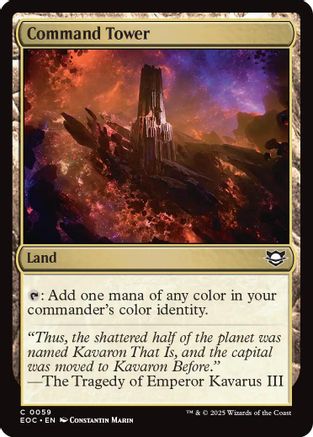 Command Tower (EOC-059) [Commander: Edge of Eternities]