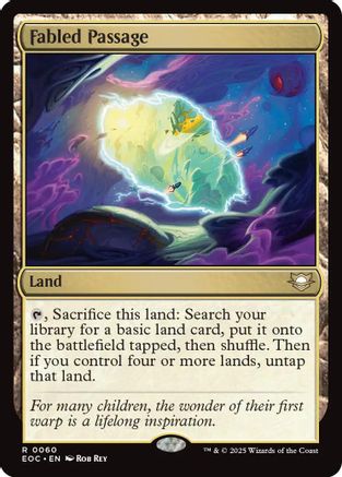 Fabled Passage (EOC-060) [Commander: Edge of Eternities]