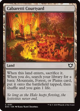 Cabaretti Courtyard (EOC-151) [Commander: Edge of Eternities]