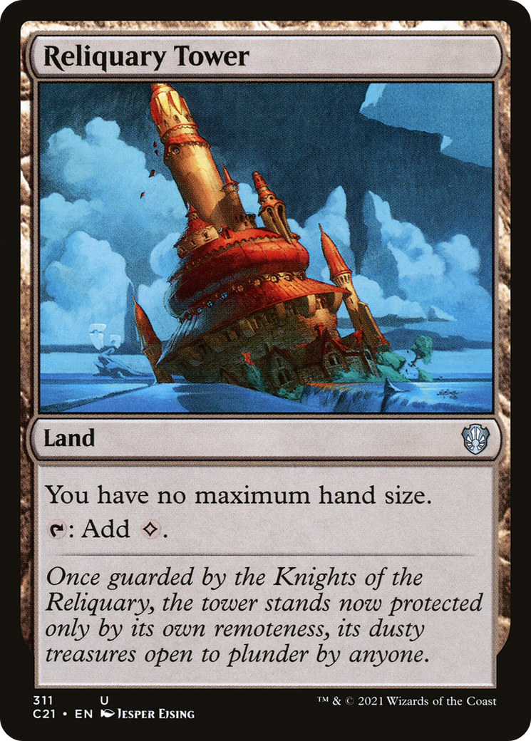 Reliquary Tower (C21-311) [Commander 2021]