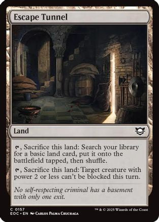 Escape Tunnel (EOC-157) [Commander: Edge of Eternities]