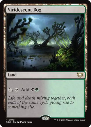 Viridescent Bog (EOC-190) [Commander: Edge of Eternities]