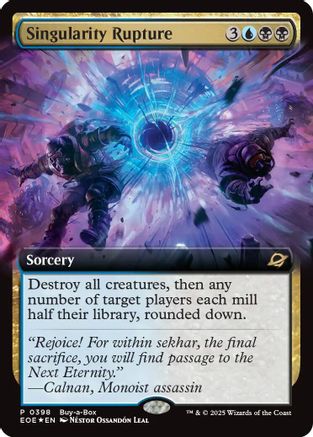 Singularity Rupture (Extended Art) (BABP-398) [Buy-A-Box Promos] Foil
