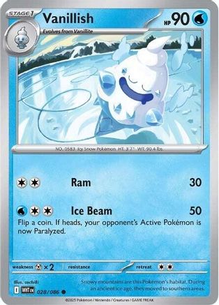 Vanillish (028) [SV White Flare] - Common
