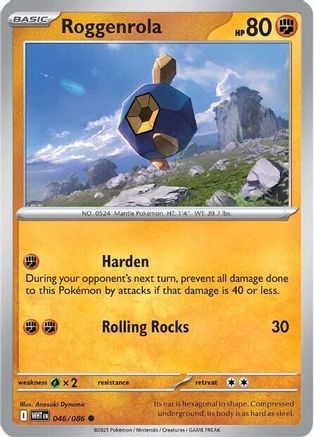 Roggenrola (046) [SV White Flare] - Common