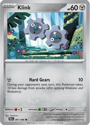 Klink (061) [SV Black Bolt] Reverse Holofoil - Common