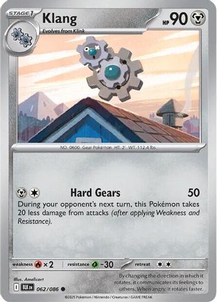 Klang (062) [SV Black Bolt] Reverse Holofoil - Common