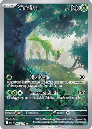 Virizion (095/086) [SV White Flare] Holofoil - Illustration Rare