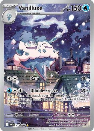Vanilluxe (113/086) [SV White Flare] Holofoil - Illustration Rare