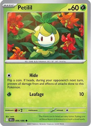 Petilil (006) [SV Black Bolt] - Common