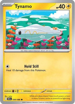 Tynamo (030) [SV Black Bolt] Reverse Holofoil - Common
