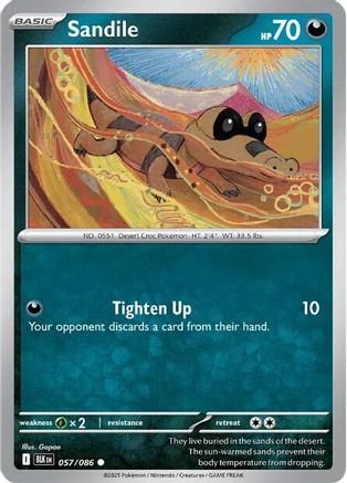 Sandile (057) [SV Black Bolt] - Common