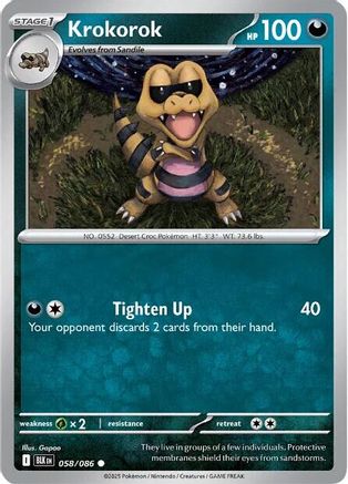 Krokorok (058) [SV Black Bolt] - Common