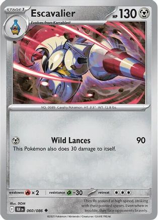 Escavalier (060) [SV Black Bolt] - Uncommon