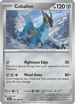 Cobalion (066) [SV Black Bolt] Holofoil - Rare