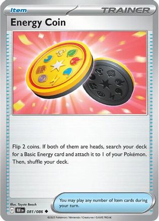Energy Coin (081) [SV Black Bolt] - Uncommon